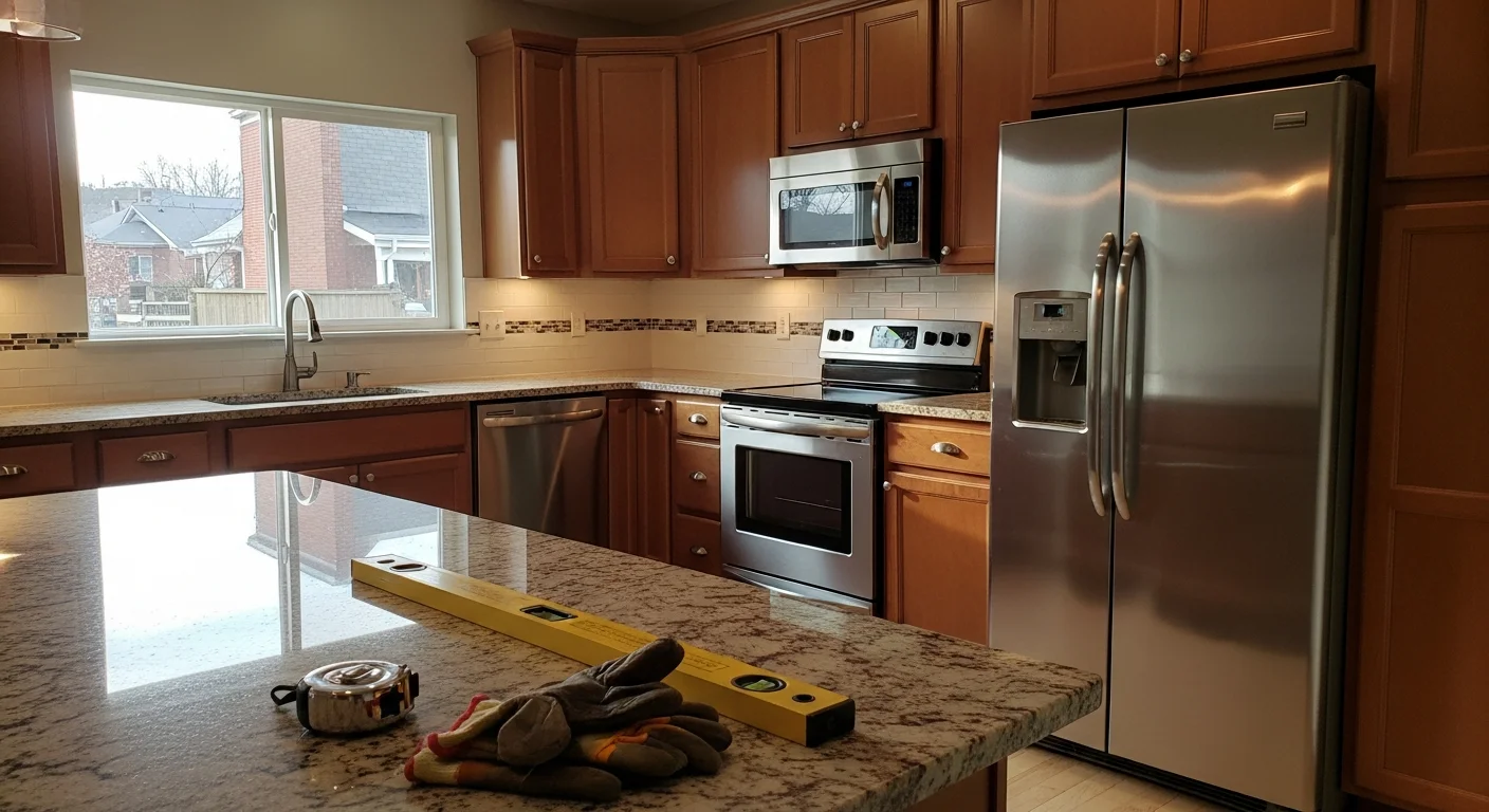 General contractor working on home remodeling project in Knoxville